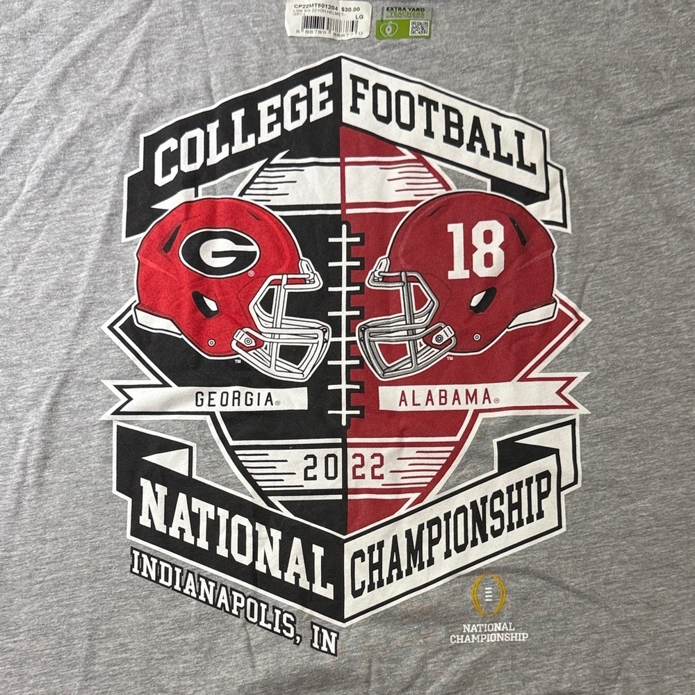 College Football National Championship T-Shirt from 2022, NWT - Picture 3 of 4